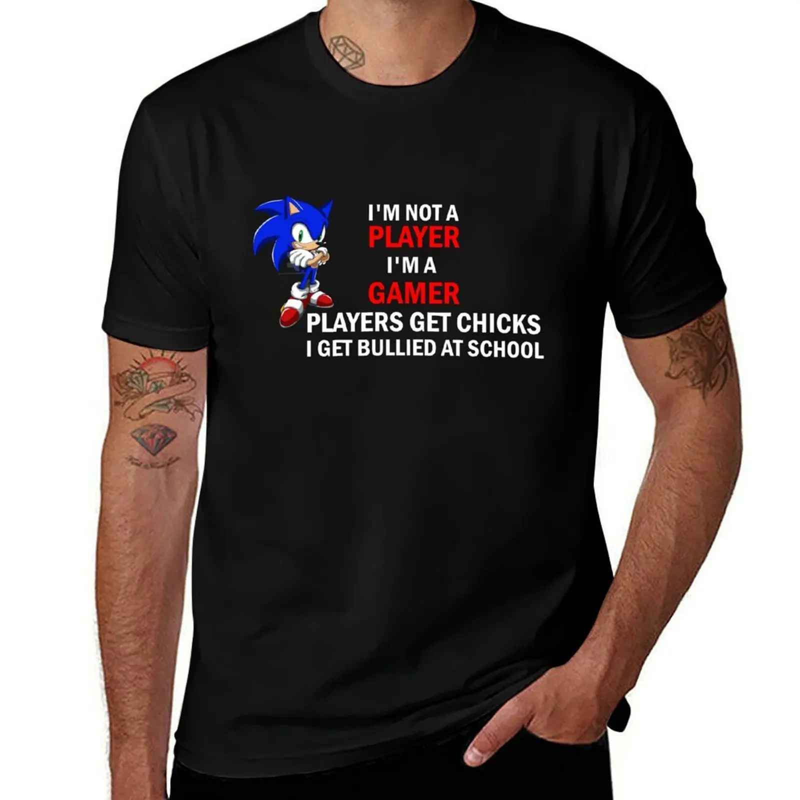 I'm not a player im a gamer T-Shirt cotton tshirt 100% t shirt man designer man t shirts graphic T-shirt
I'm not a player im a gamer T-Shirt cotton tshirt 100% t shirt man designer man t shirts graphic T-shirt