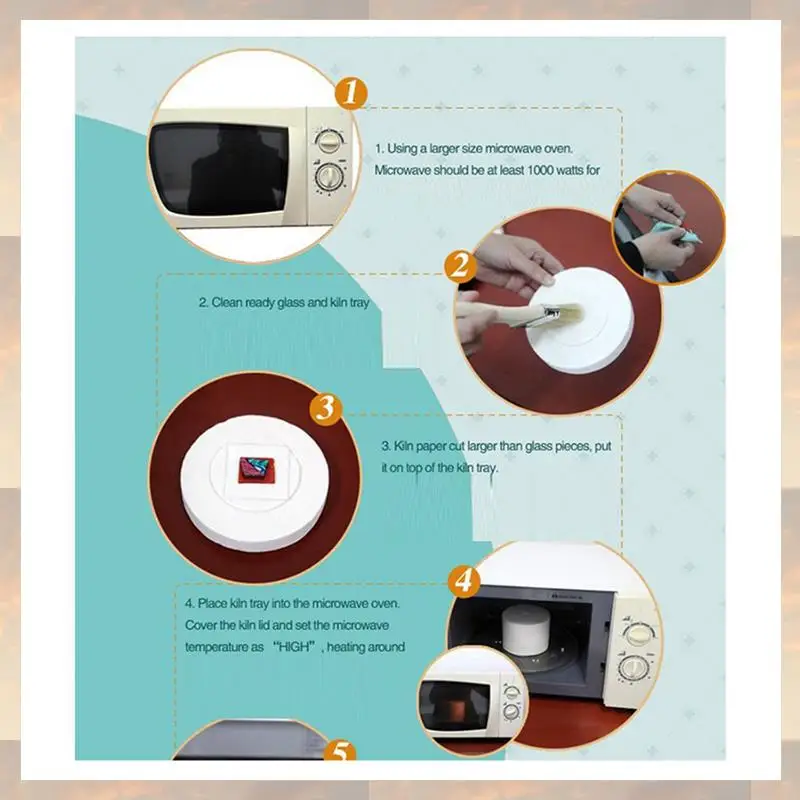 Flash Trend 2X Microwave Kiln Glass Fusing Fusework Beginner Eco-Friendly Professional Glass Fusing Microwave Kiln Kit
Flash Trend 2X Microwave Kiln Glass Fusing Fusework Beginner Eco-Friendly Professional Glass Fusing Microwave Kiln Kit