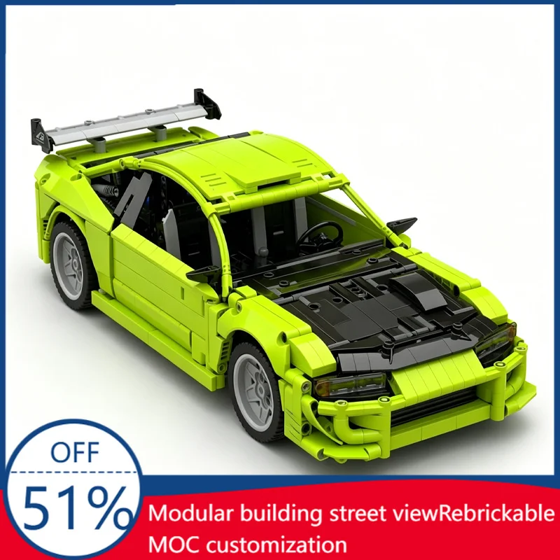 1297Pcs Classic Sports Car Model Building Blocks Educational Diy Assembly Toy Gifts For Collection Display And Car Enthusiasts
1297Pcs Classic Sports Car Model Building Blocks Educational Diy Assembly Toy Gifts For Collection Display And Car Enthusiasts