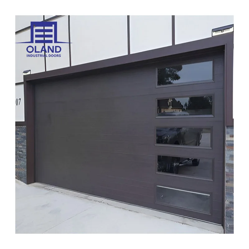 Custom Garage Door Modern Design Insulated Smart Sectional Glass Garages Doors Automatic Windproof Black
Custom Garage Door Modern Design Insulated Smart Sectional Glass Garages Doors Automatic Windproof Black
