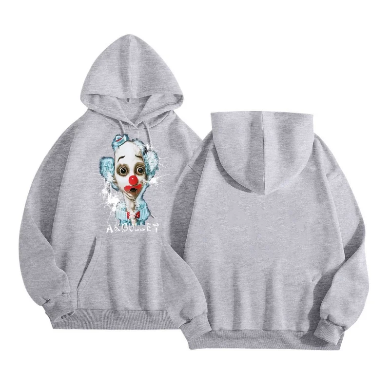 2025 New Women's Clown Pattern Printed Hoodie Casual Fashion Sportswear Loose Casual Comfortable Hoodie Top
2025 New Women's Clown Pattern Printed Hoodie Casual Fashion Sportswear Loose Casual Comfortable Hoodie Top
