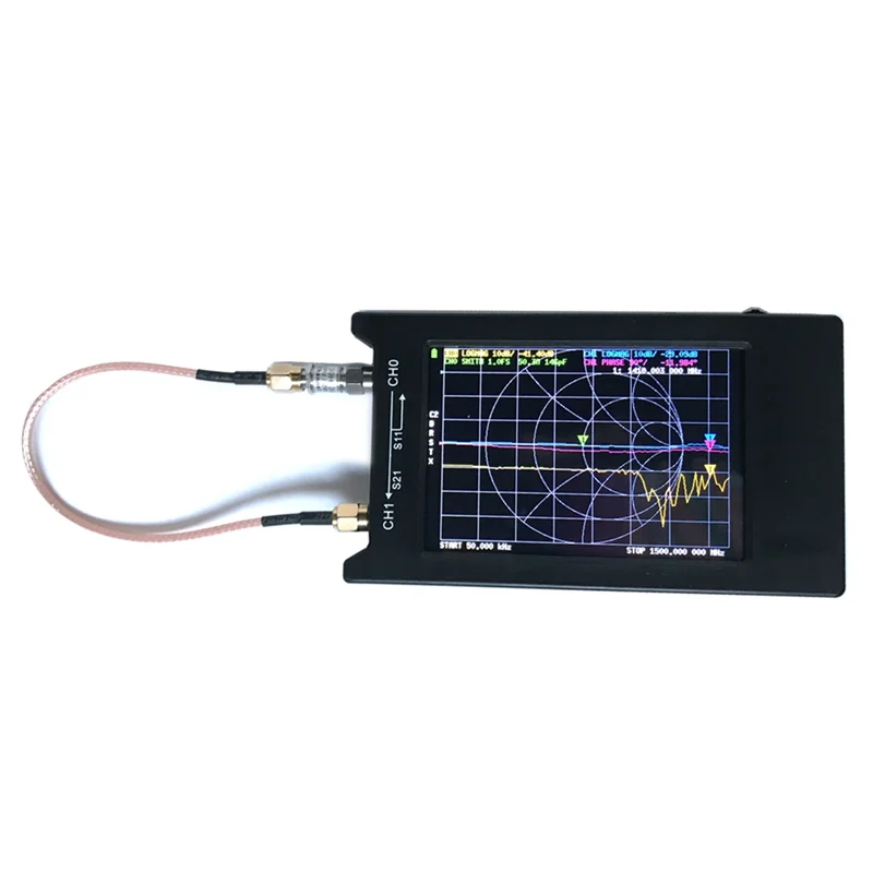 N82R Nanovna-H4 10Khz-1.5Ghz 4 Inch Touchscreen Digital Network Analyzer Antenna Analyzer Touch Control
N82R Nanovna-H4 10Khz-1.5Ghz 4 Inch Touchscreen Digital Network Analyzer Antenna Analyzer Touch Control