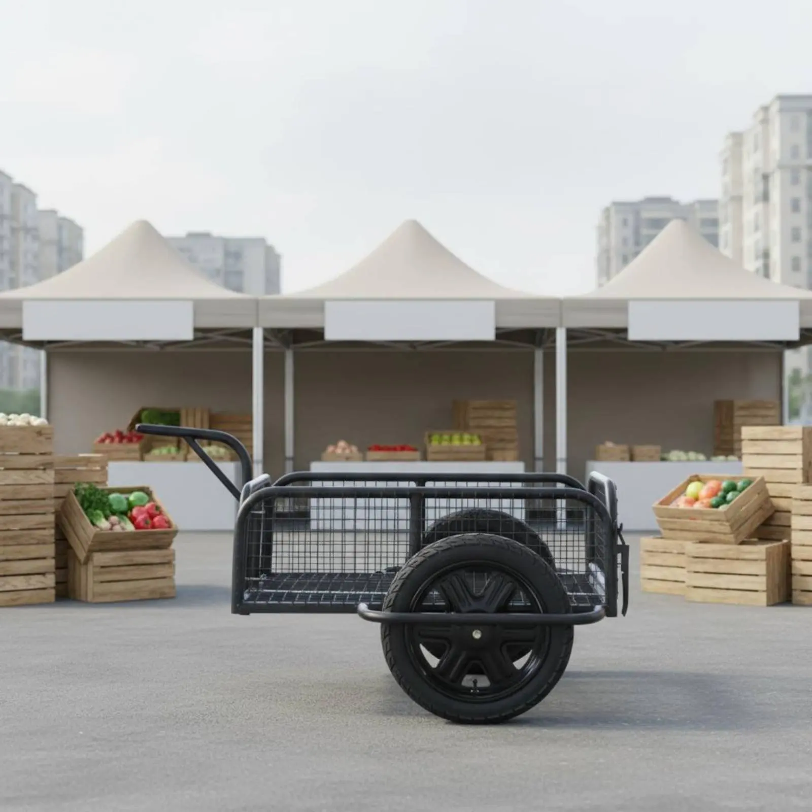 Motorcycle Wagon Wagon Heavy Duty Cycle Cargo Wagon Transport Equipment Strong Frame Safe Reflectors for Street Vending
Motorcycle Wagon Wagon Heavy Duty Cycle Cargo Wagon Transport Equipment Strong Frame Safe Reflectors for Street Vending