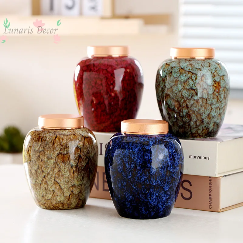 Ceramic sealed jar, fully sealed environmental protection jar 300ML, coffee grain sealed jar
Ceramic sealed jar, fully sealed environmental protection jar 300ML, coffee grain sealed jar