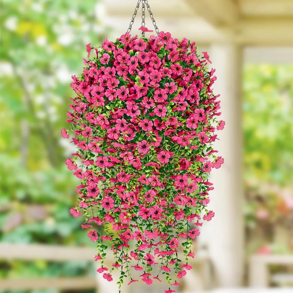 2 Set, Silk Faux Flowers for Outdoor Planters for Home Porch Decor Spring Summer Outside Decoration, Artificial Flowers
2 Set, Silk Faux Flowers for Outdoor Planters for Home Porch Decor Spring Summer Outside Decoration, Artificial Flowers