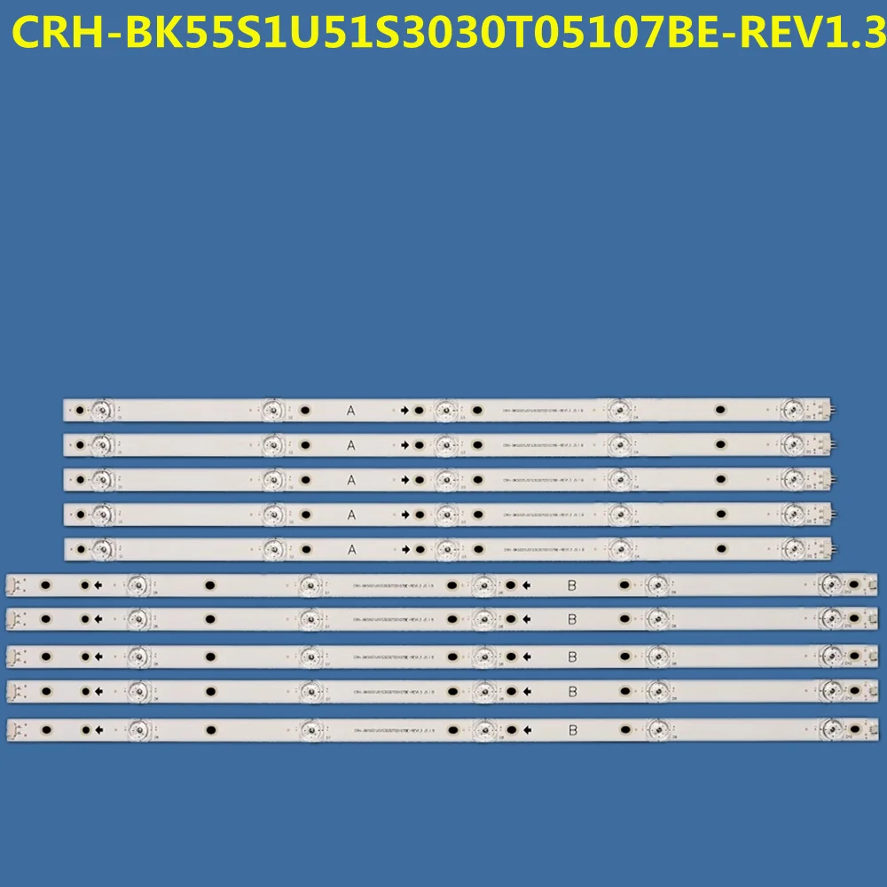 LED Strip For LB5500C V0 CRH-BK55S1U51S3030T05107BE-REV1.3 For 55HS68 HZ55H55 HZ55H50Y HZ55A57 HZ55A65 HZ55A67 HZ55A68
LED Strip For LB5500C V0 CRH-BK55S1U51S3030T05107BE-REV1.3 For 55HS68 HZ55H55 HZ55H50Y HZ55A57 HZ55A65 HZ55A67 HZ55A68