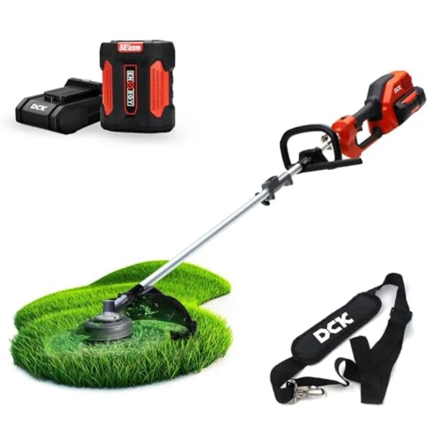 Cordless 58V 15 Brushless String Trimmer with Rapid Reload and Bump Feed 3-Speed Electric Weed Eater for Grass and Weeds Includ
Cordless 58V 15 Brushless String Trimmer with Rapid Reload and Bump Feed 3-Speed Electric Weed Eater for Grass and Weeds Includ