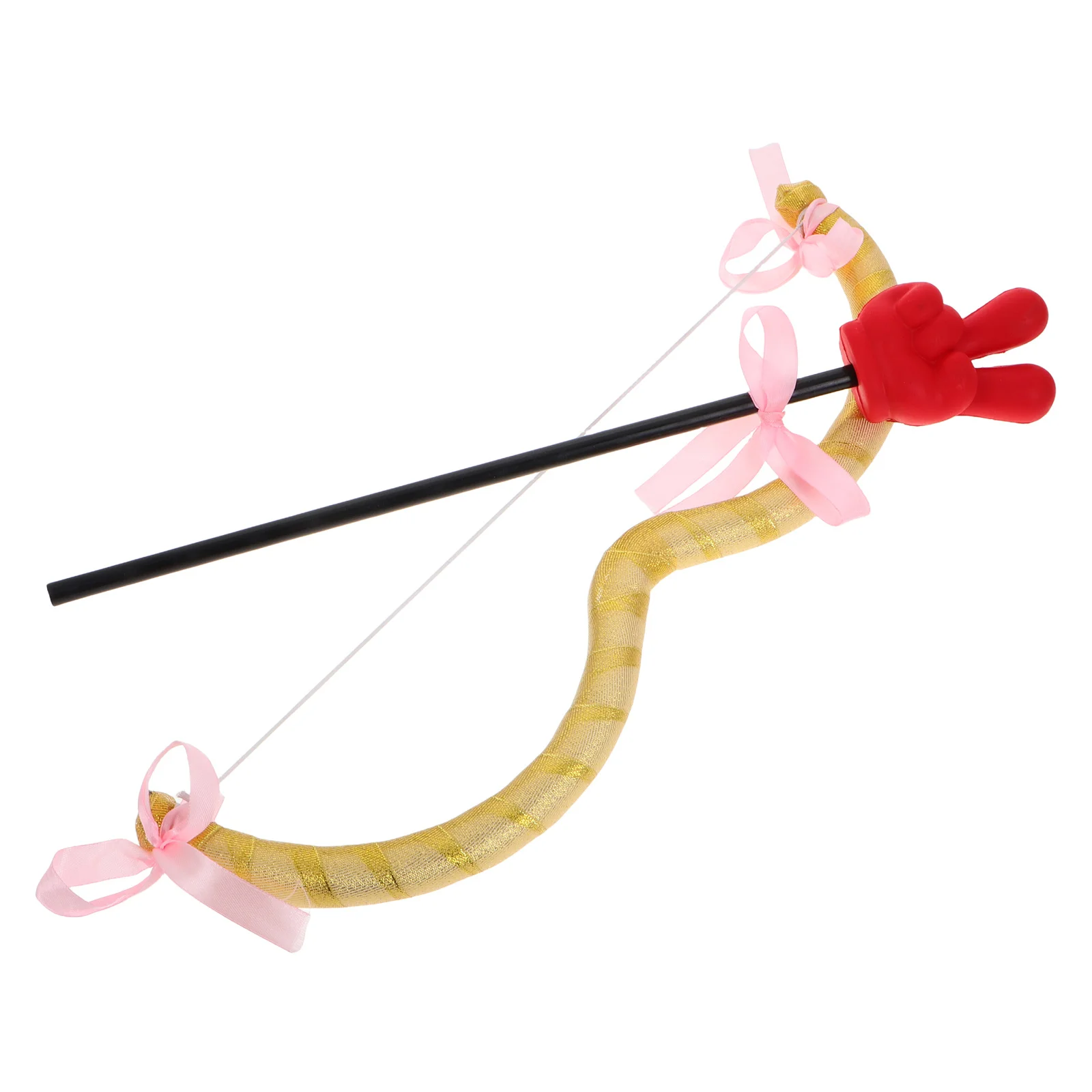 1Set Cupid Mini Bow and Arrow Set Creative Hand Gesture Arrow Valentine's Day Cosplay Costume Party Accessory Cupid 
1Set Cupid Mini Bow and Arrow Set Creative Hand Gesture Arrow Valentine's Day Cosplay Costume Party Accessory Cupid