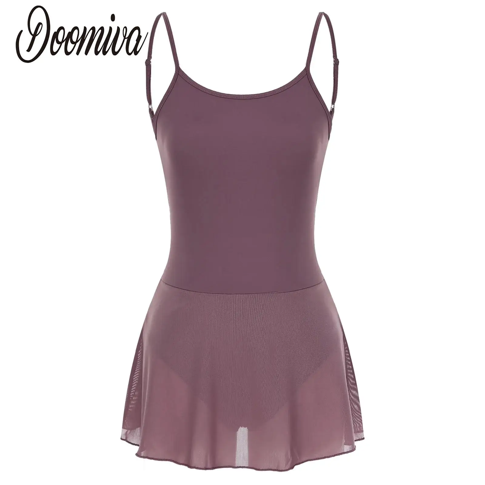 Women Ballet Dance Leotard Dress Body Suit One-piece Gymnastic Warm-Up Yoga Practice Dresses Removable Chest Pads Bodysuit Dress
Women Ballet Dance Leotard Dress Body Suit One-piece Gymnastic Warm-Up Yoga Practice Dresses Removable Chest Pads Bodysuit Dress