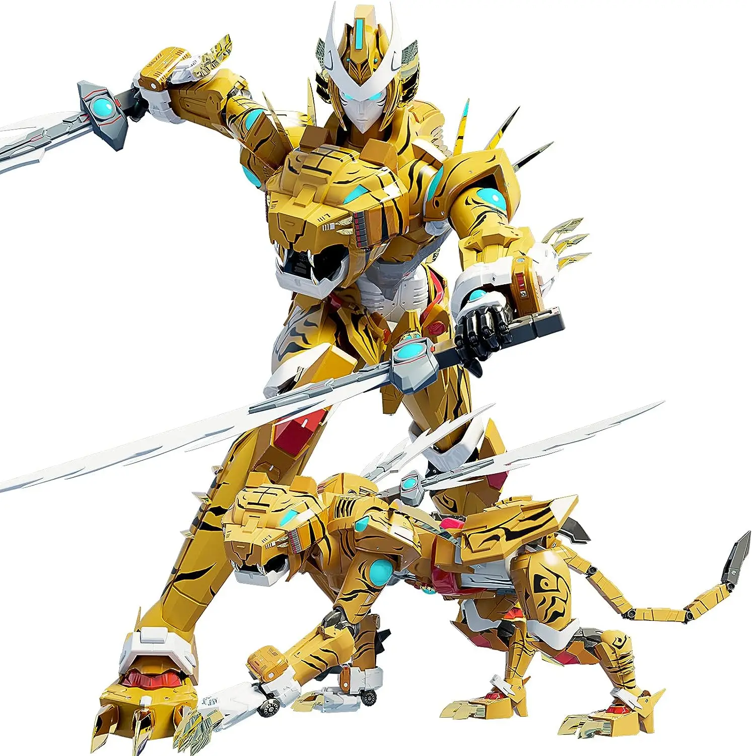 Animal Transforming Into Leopard Robot Toy with Tiger Action Figure Deformation Robot for Boys Girls Ages 6-12 Birthday Gift
Animal Transforming Into Leopard Robot Toy with Tiger Action Figure Deformation Robot for Boys Girls Ages 6-12 Birthday Gift