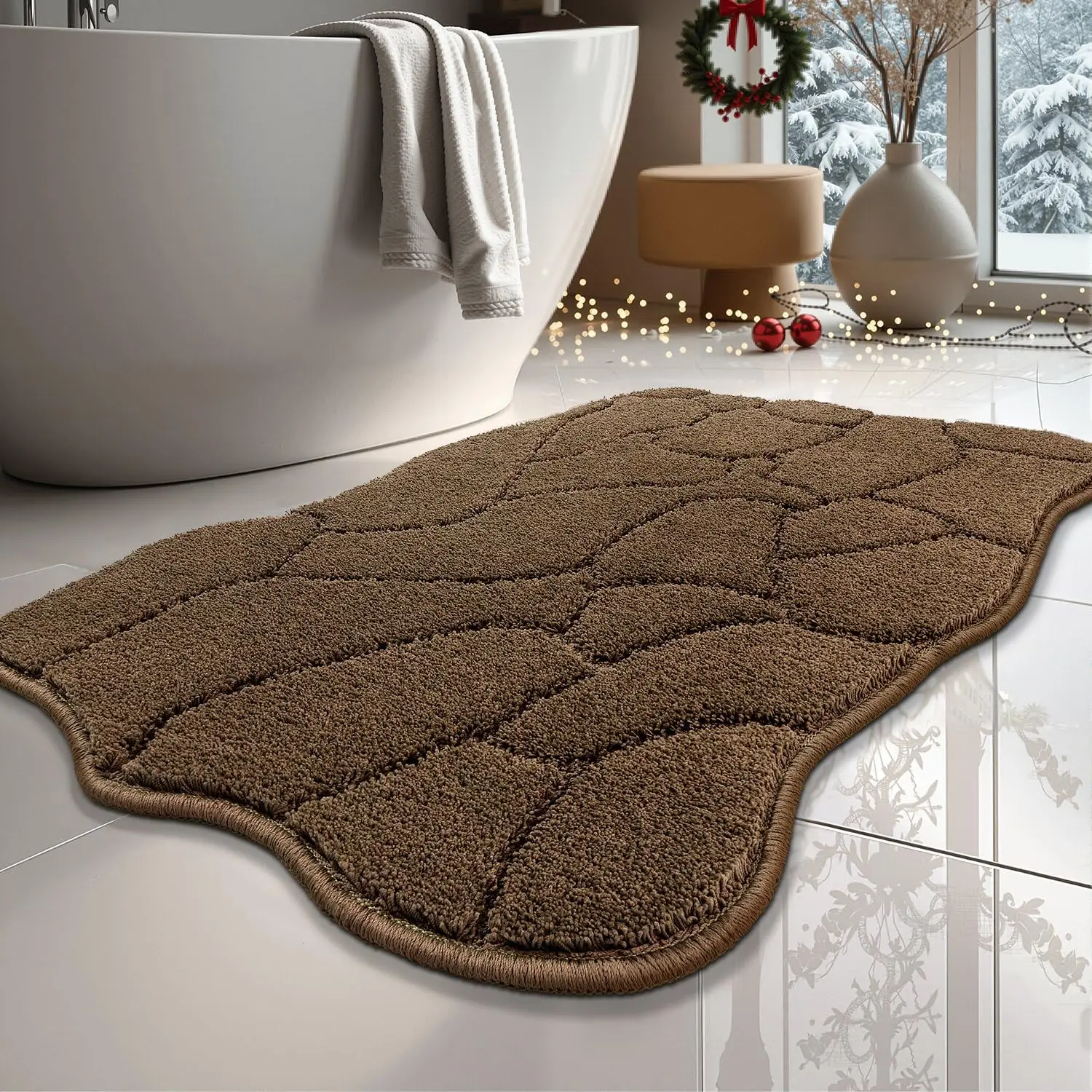 Коврики для ванной из микрофибры, 32x20 дюймов, нескользящие, очень мягкие, толстые, впитывающие, для душа и автомобиля
Коврики для ванной из микрофибры, 32x20 дюймов, нескользящие, очень мягкие, толстые, впитывающие, для душа и автомобиля