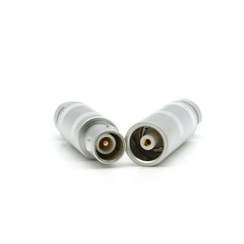 Metal 1S Single Core Coaxial 1PIN Brass Chrome Plating Plug Floating Socket FFAPCA Push-pull Self-locking Circular Connector
Metal 1S Single Core Coaxial 1PIN Brass Chrome Plating Plug Floating Socket FFAPCA Push-pull Self-locking Circular Connector
