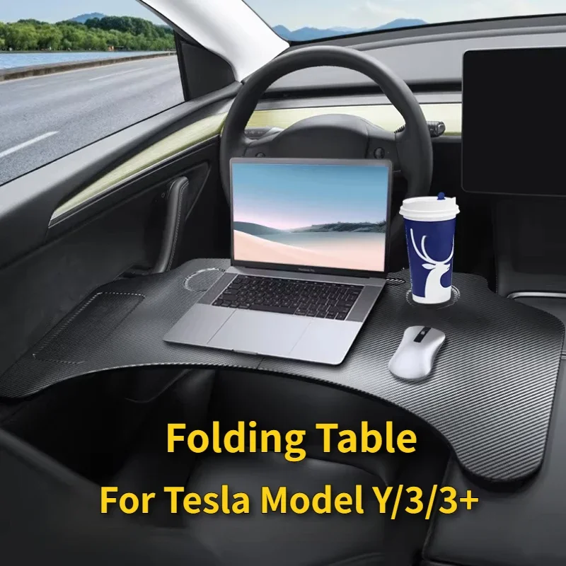 Складной стол для модели Tesla 3/Y/3+, складной стол на руль, портативный стол для ноутбука, держатель для еды, напитков, поднос, стол 2024
Складной стол для модели Tesla 3/Y/3+, складной стол на руль, портативный стол для ноутбука, держатель для еды, напитков, поднос, стол 2024