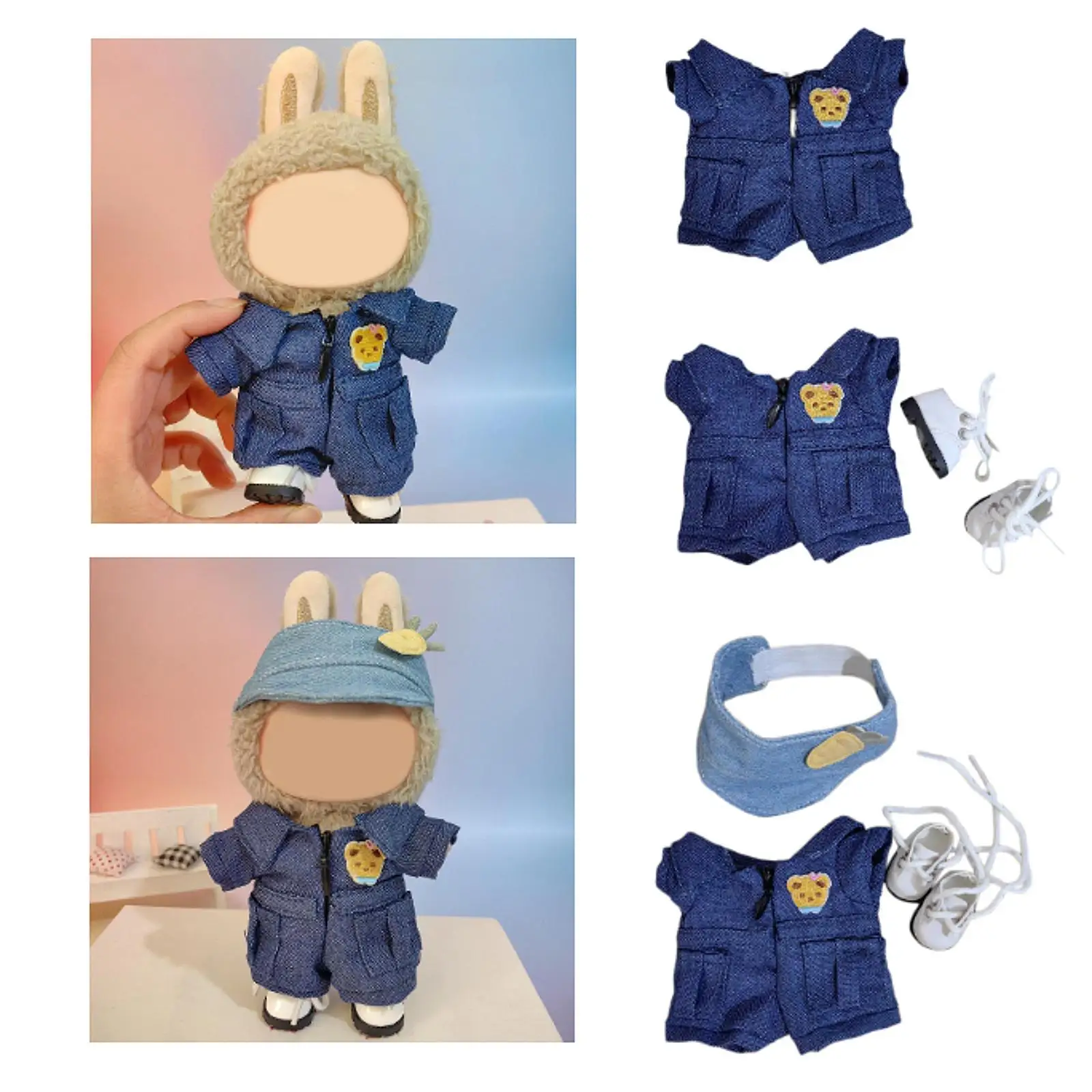 Плюшевая одежда 15 см, кукольный медведь, аксессуары для плюшевых игрушек, модный костюм «сделай сам», милые аксессуары для плюшевых игрушек
Плюшевая одежда 15 см, кукольный медведь, аксессуары для плюшевых игрушек, модный костюм «сделай сам», милые аксессуары для плюшевых игрушек