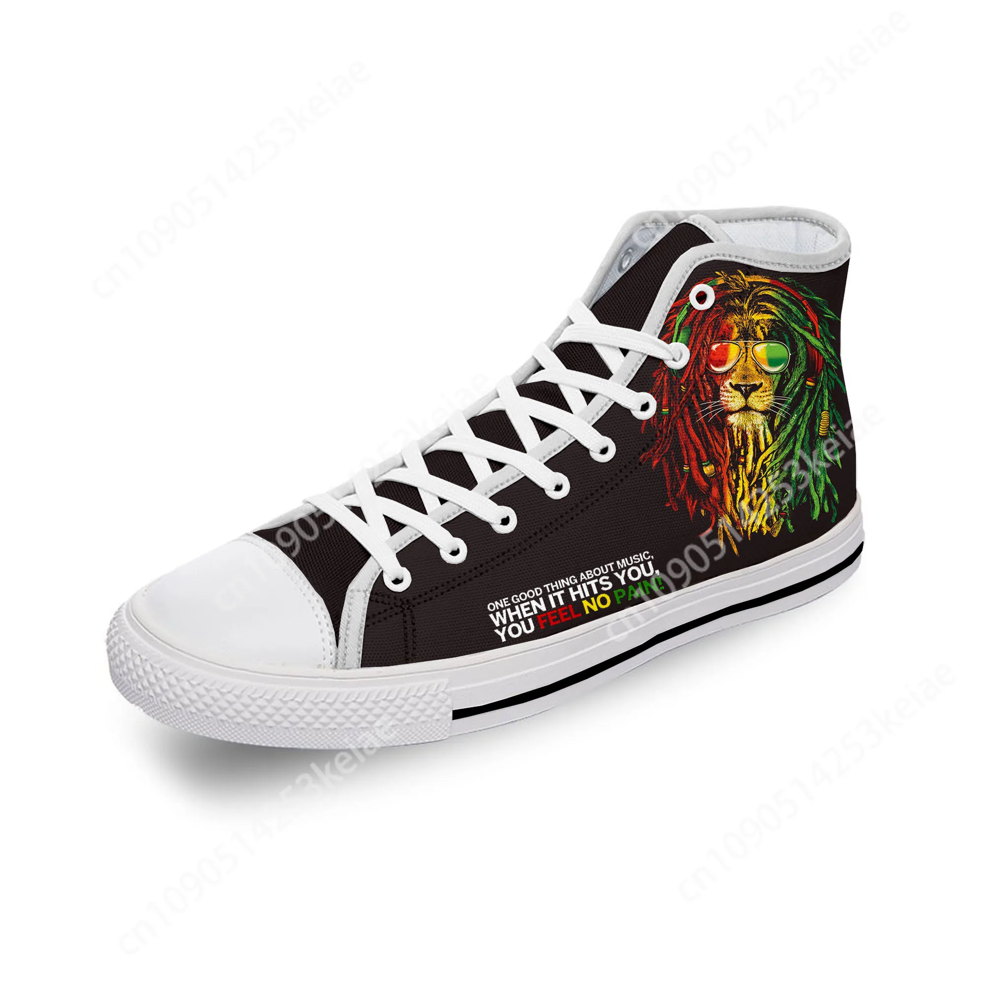 Reggae Rastafarian Rasta Rastafari Lion White Cloth 3D Print High Top Canvas Shoes Men Women Lightweight Breathable Sneakers
Reggae Rastafarian Rasta Rastafari Lion White Cloth 3D Print High Top Canvas Shoes Men Women Lightweight Breathable Sneakers