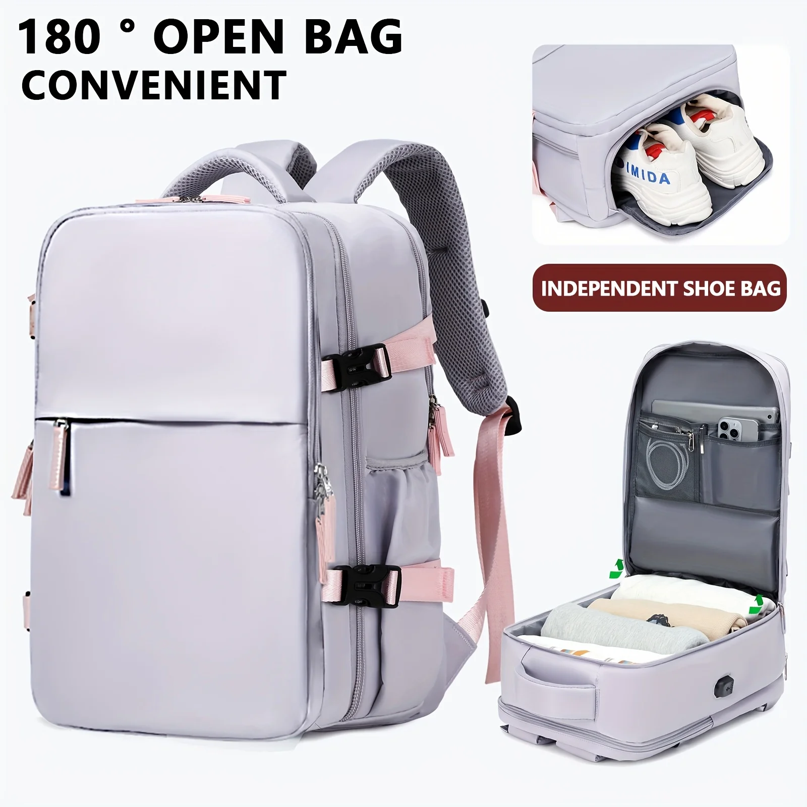 Business 16 inch laptop backpack, stylish multifunctional backpack, daily commuting, business travel, office multi-level compart
Business 16 inch laptop backpack, stylish multifunctional backpack, daily commuting, business travel, office multi-level compart