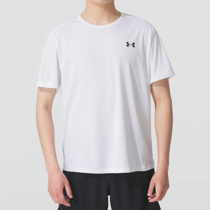 Underarmour Men's T-Shirt Fitness Training Running Exercise Casual Wear Simple Breathable Short-Sleeved Top 1382804-100
Underarmour Men's T-Shirt Fitness Training Running Exercise Casual Wear Simple Breathable Short-Sleeved Top 1382804-100