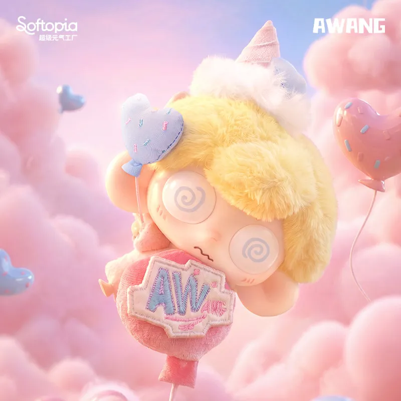 SOFTOPIA AWANG Confession Balloon Series Plush Pendant Trendy Blind Box Toy Mystery Box Doll Collection Action Figure 520 Gift
SOFTOPIA AWANG Confession Balloon Series Plush Pendant Trendy Blind Box Toy Mystery Box Doll Collection Action Figure 520 Gift