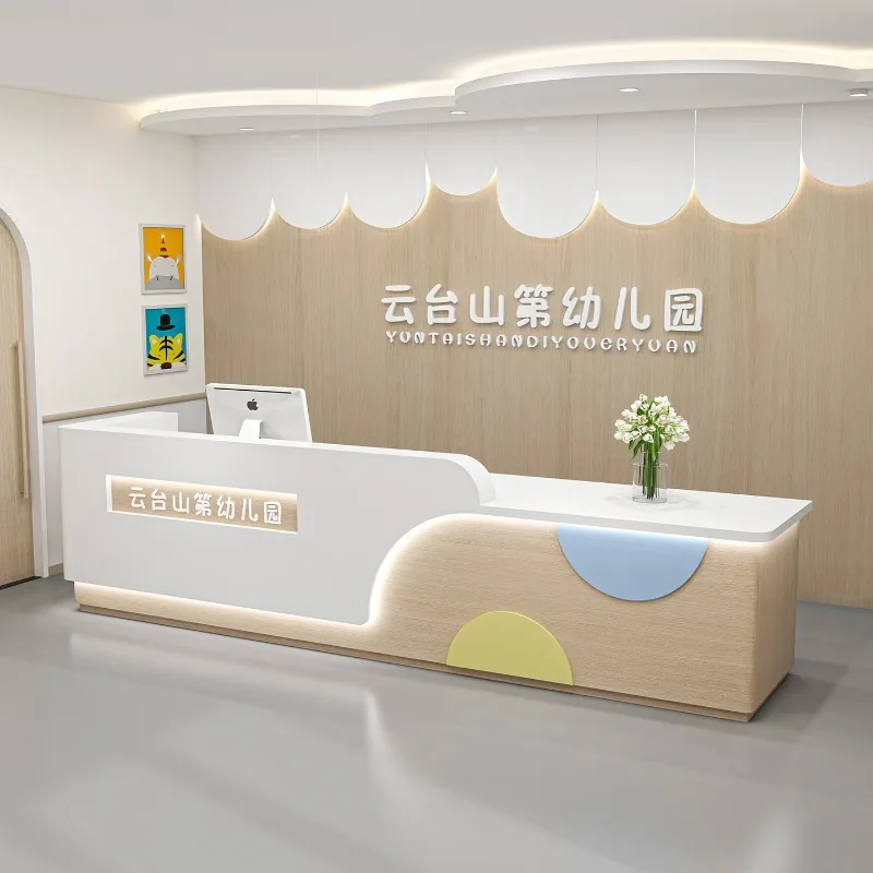 Deep Storage Front Desk Reception Counter White Classic Business Reception Desks Beauty Salon Mostrador Recepcion Furniture
Deep Storage Front Desk Reception Counter White Classic Business Reception Desks Beauty Salon Mostrador Recepcion Furniture