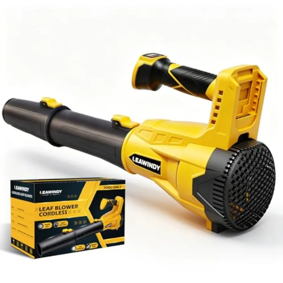 Cordless Leaf Blower for Dewalt 20V Max Battery Tool Only 560 CFM/180 MPH Electric Leaf Blower with 6-Speed Variable Lightweigh
Cordless Leaf Blower for Dewalt 20V Max Battery Tool Only 560 CFM/180 MPH Electric Leaf Blower with 6-Speed Variable Lightweigh