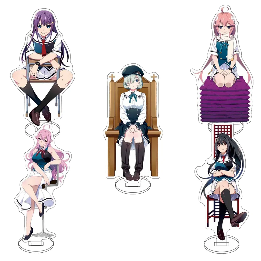15CM hot Anime GRISAIA PHANTOM TRIGGER Acrylic Stand Model figure Cosplay Characters Ornament Accessories Goods Collection Gifts
15CM hot Anime GRISAIA PHANTOM TRIGGER Acrylic Stand Model figure Cosplay Characters Ornament Accessories Goods Collection Gifts