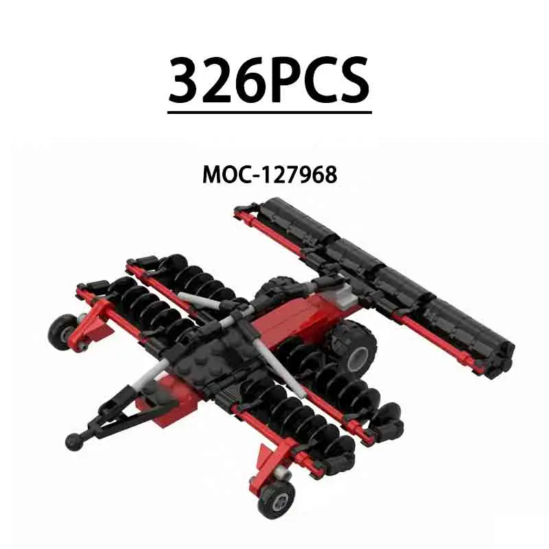 MOC-127968 Building Block Agricultural Machinery Model 326 Pieces Children's Educational Birthday Christmas New Year Toy Gift
MOC-127968 Building Block Agricultural Machinery Model 326 Pieces Children's Educational Birthday Christmas New Year Toy Gift