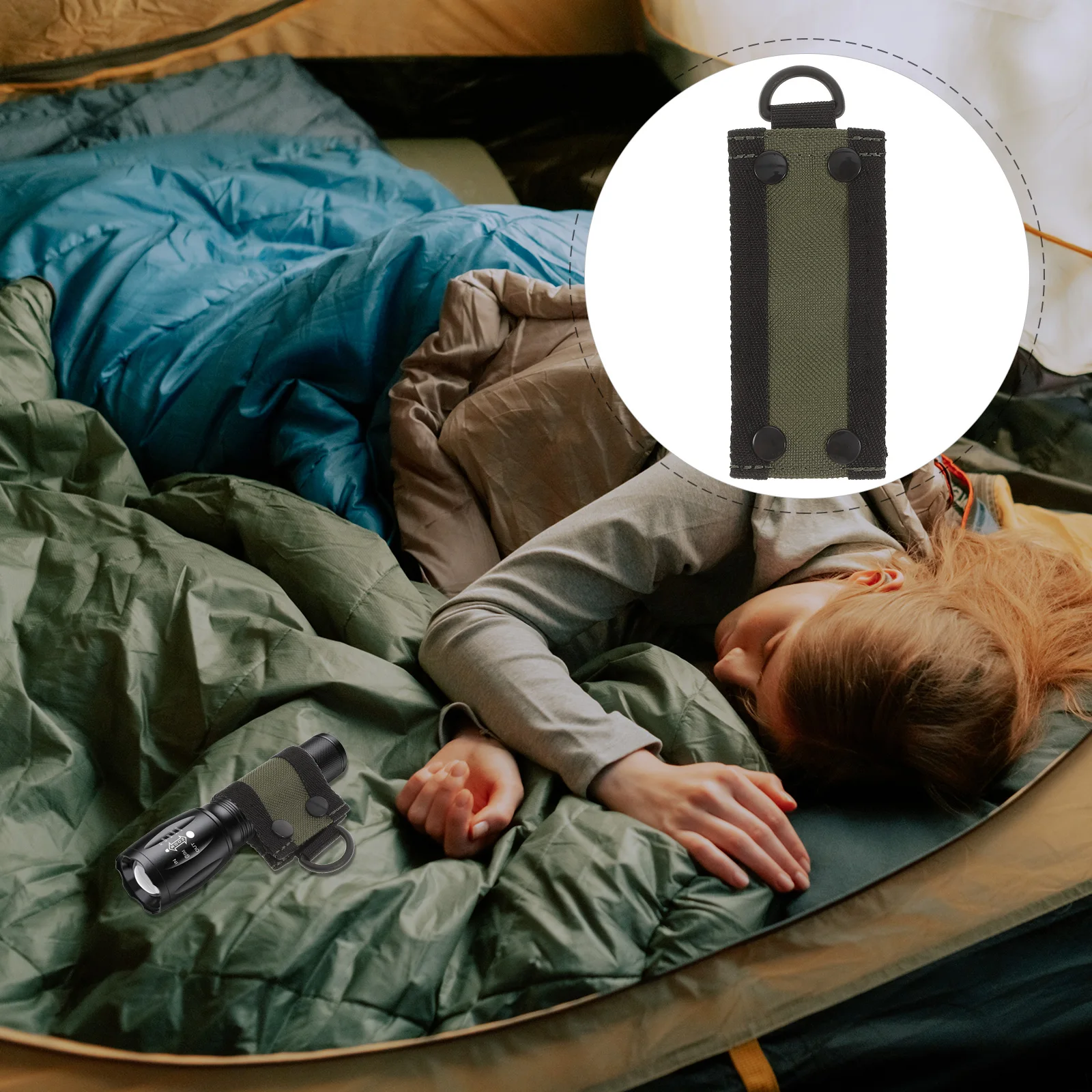 Cover Oxford Cloth Torch Protective Cover For Outdoor Camping Hiking Portable Led Flashlight Holder Detachable Flashlight Strap
Cover Oxford Cloth Torch Protective Cover For Outdoor Camping Hiking Portable Led Flashlight Holder Detachable Flashlight Strap