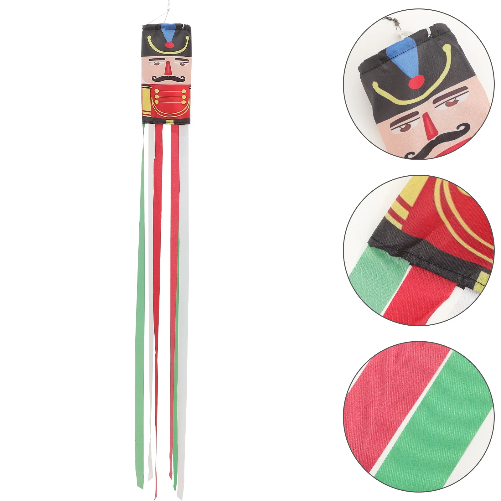 Nutcracker Soldier Flag Durable Polyester Festive Decoration For Garden Porch Yard Outdoor Indoor Windsock Pendant Hanging
Nutcracker Soldier Flag Durable Polyester Festive Decoration For Garden Porch Yard Outdoor Indoor Windsock Pendant Hanging