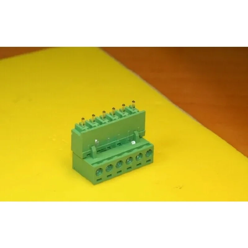 100PCS 2EDG-5.08-6P + 2EDGV-5.08-6P 2EDG 2EDGV 6Pin 5.08mm Straight Pin Plug-in Screw Terminal Block ROHS
100PCS 2EDG-5.08-6P + 2EDGV-5.08-6P 2EDG 2EDGV 6Pin 5.08mm Straight Pin Plug-in Screw Terminal Block ROHS