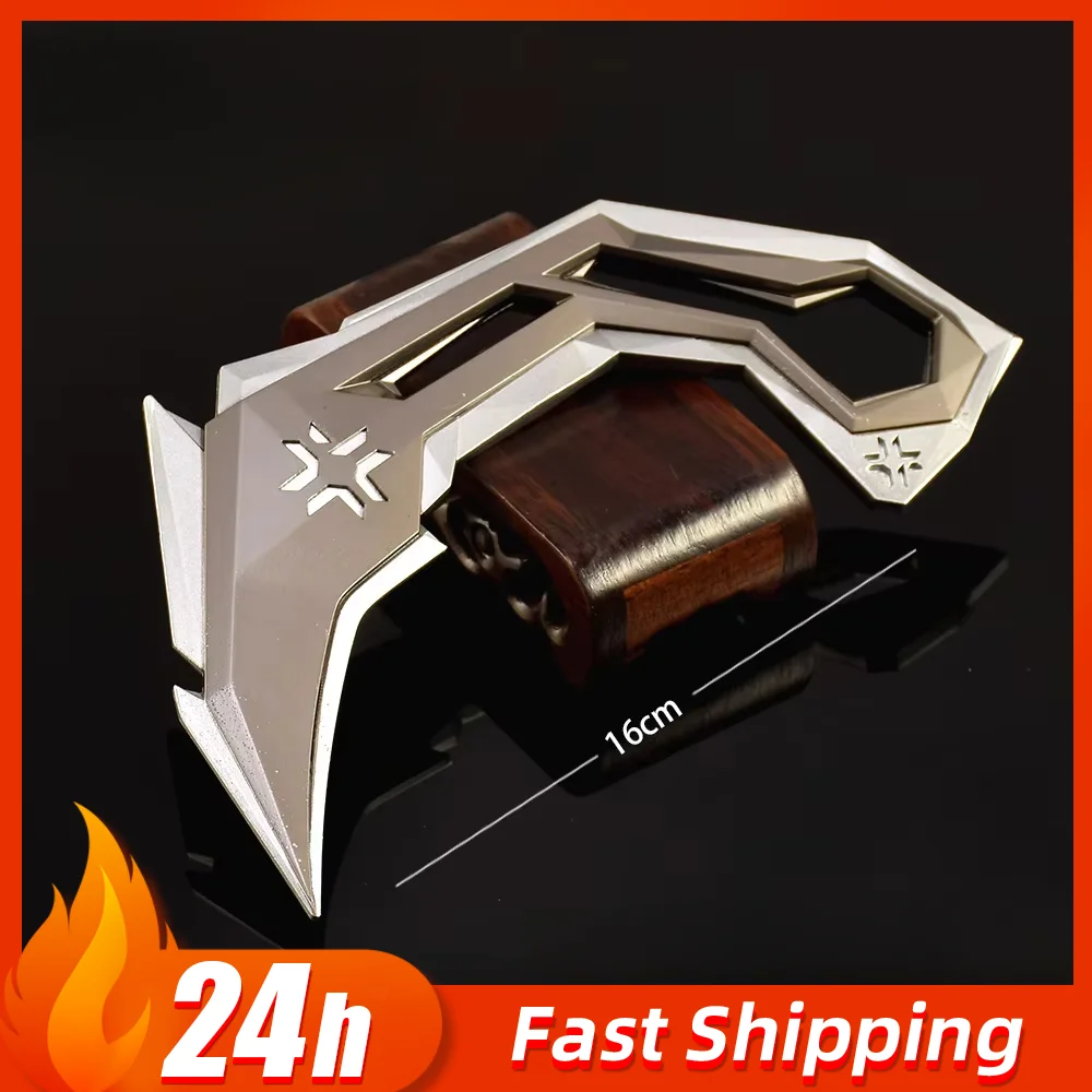 24cm Valorant 2025 VCT Karambit Game Periphery Full Metal Craft Weapon Model Cosplay Prop Collectible Ornaments Boy Toys Gifts 
24cm Valorant 2025 VCT Karambit Game Periphery Full Metal Craft Weapon Model Cosplay Prop Collectible Ornaments Boy Toys Gifts