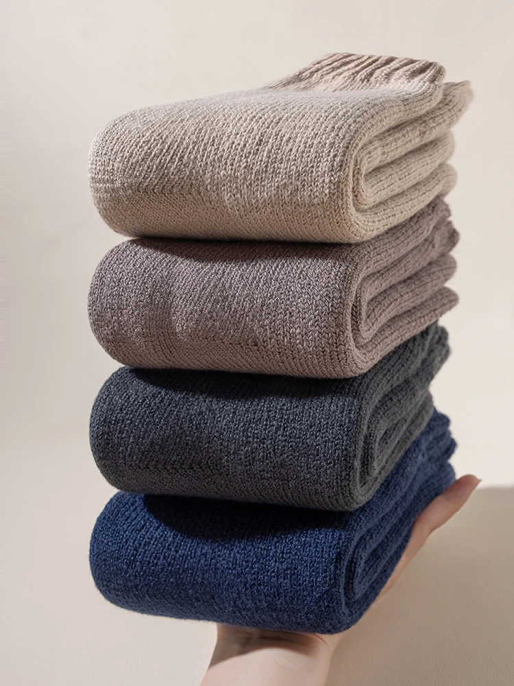 5 Pair Winter Men's Merino Wool Socks Super Thick Warm High Quality Harajuku Retro Snow Casual Antifreeze Cashmere Socks Men
5 Pair Winter Men's Merino Wool Socks Super Thick Warm High Quality Harajuku Retro Snow Casual Antifreeze Cashmere Socks Men
