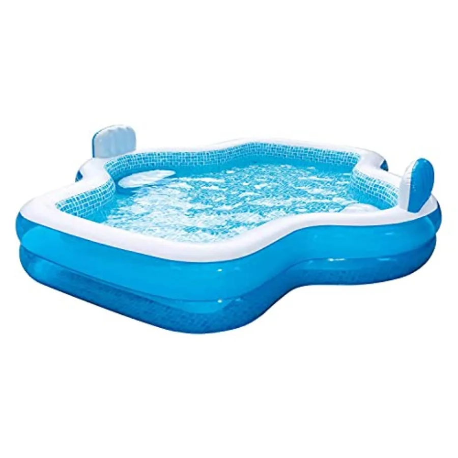 Elegant Family Pool 10 Feet Long 2 Inflatable Seats with Backrests. New Version
Elegant Family Pool 10 Feet Long 2 Inflatable Seats with Backrests. New Version