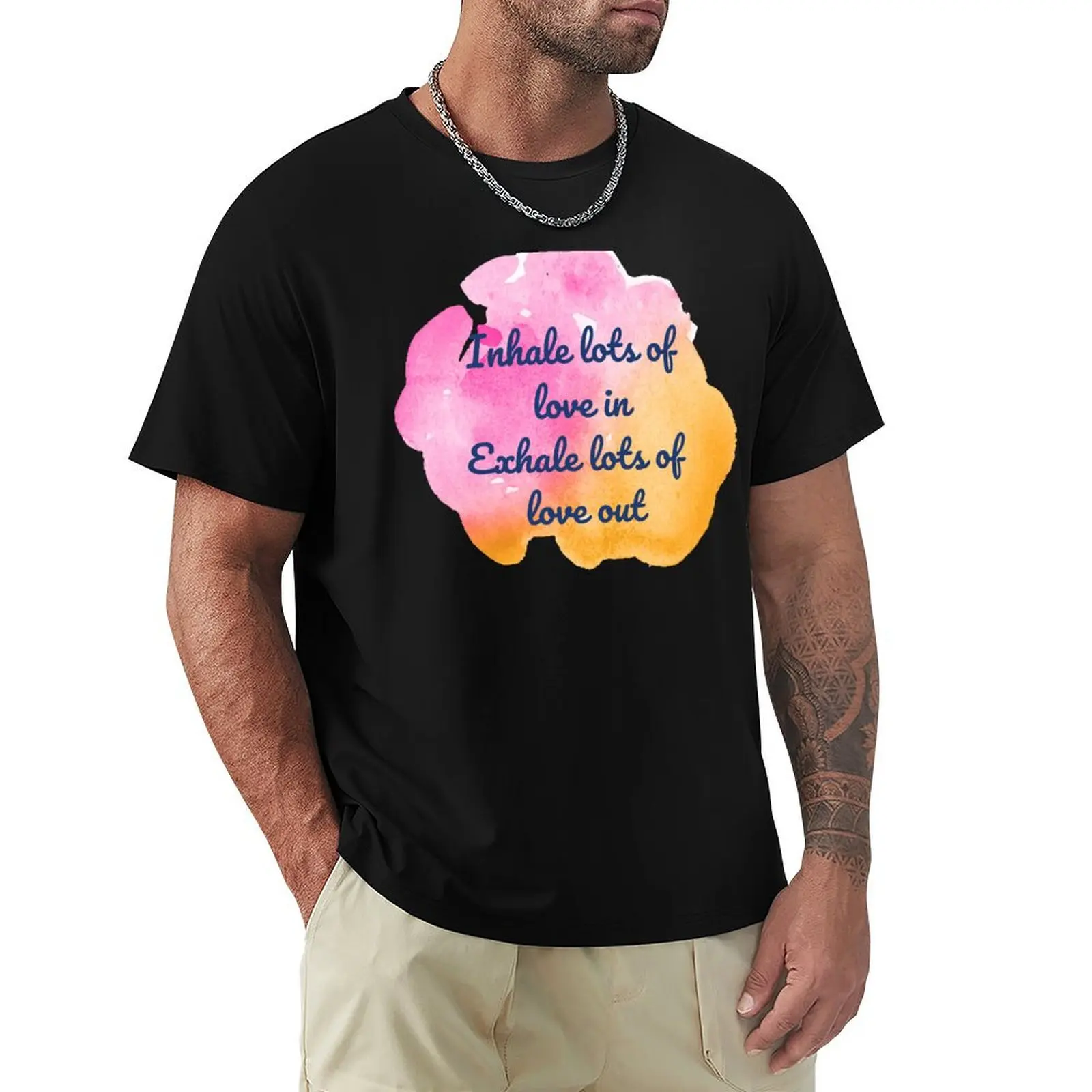 Inhale lots of love in, exhale lots of love out T-Shirt essential t shirt men clothings
Inhale lots of love in, exhale lots of love out T-Shirt essential t shirt men clothings