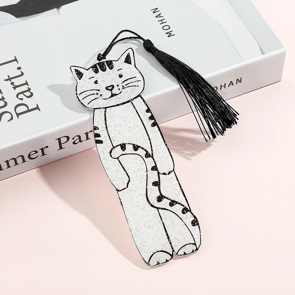 Graffiti Acrylic Bookmark with Black Tassel Reading Accessory for Fiction Fans, Christmas Gifts for Family and Friends
Graffiti Acrylic Bookmark with Black Tassel Reading Accessory for Fiction Fans, Christmas Gifts for Family and Friends