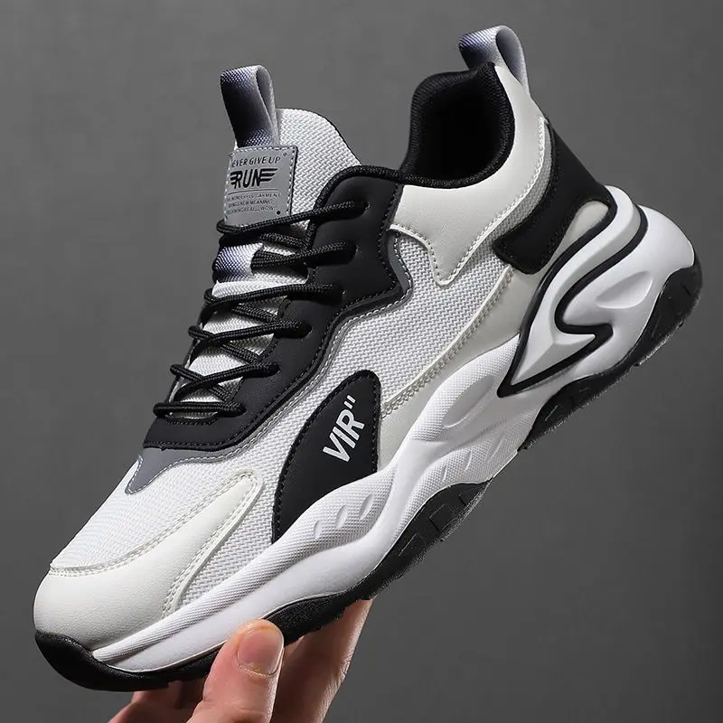 Sports men's shoes 2025 new double-layer mesh breathable casual sports shoes soft sole anti slip lightweight running men's shoes
Sports men's shoes 2025 new double-layer mesh breathable casual sports shoes soft sole anti slip lightweight running men's shoes