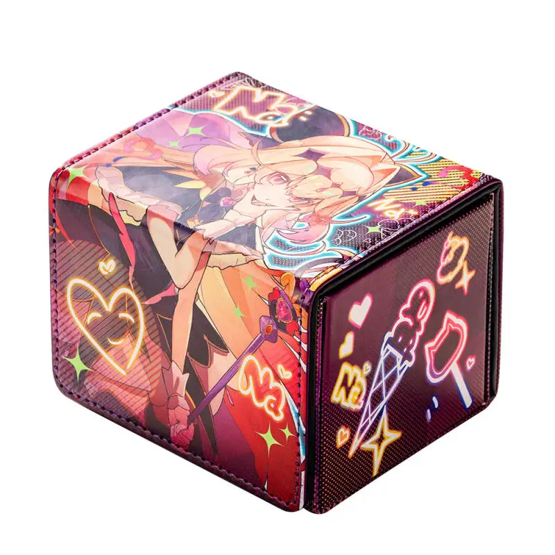 Star Detective Precure! Moria Ruruka DIY Large Capacity Leather Card Box Thickened Anime Game Collection Card Storage Box
Star Detective Precure! Moria Ruruka DIY Large Capacity Leather Card Box Thickened Anime Game Collection Card Storage Box