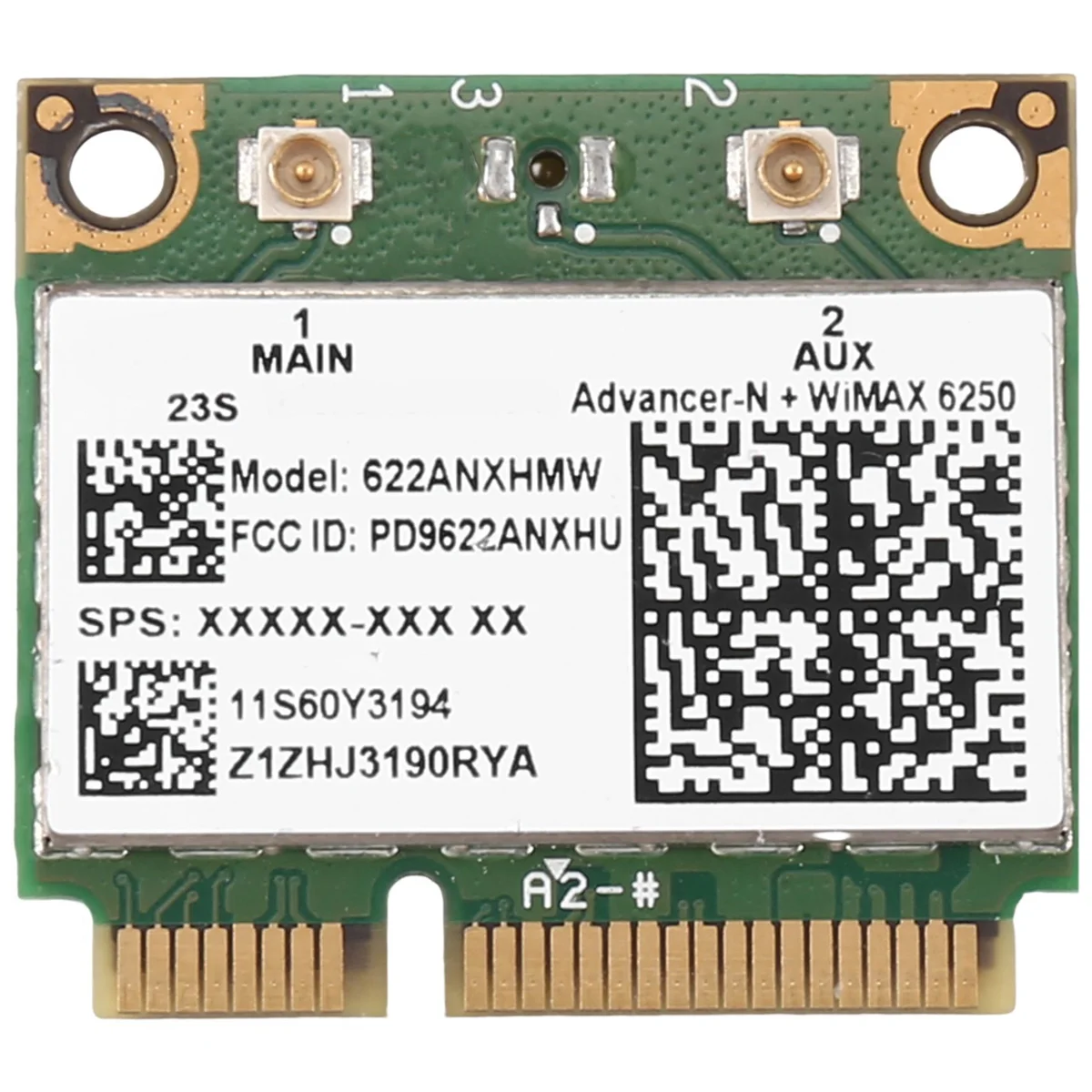 6250AN 622ANXHMW WiFi карта 300 Мбит/с 2,4G и 5G WiFi адаптер для Lenovo/Thinkpad Advanced-N 6250
6250AN 622ANXHMW WiFi карта 300 Мбит/с 2,4G и 5G WiFi адаптер для Lenovo/Thinkpad Advanced-N 6250
