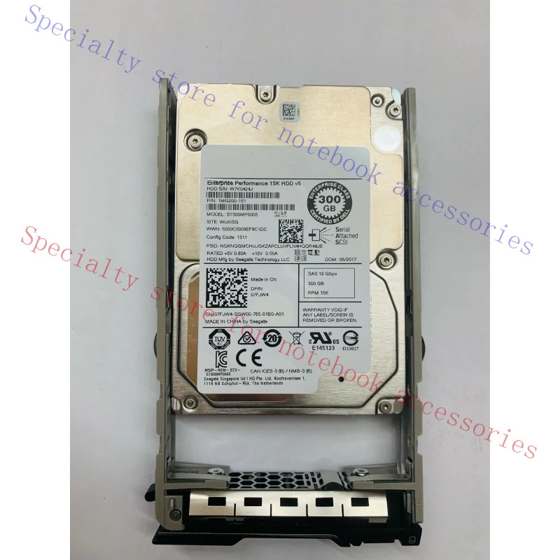 R+ For Dell 7FJW4 ST300MP0005 300GB SAS 2.5'' 15K 12Gbps 128MB Cache Hard Drive W Tray
R+ For Dell 7FJW4 ST300MP0005 300GB SAS 2.5'' 15K 12Gbps 128MB Cache Hard Drive W Tray