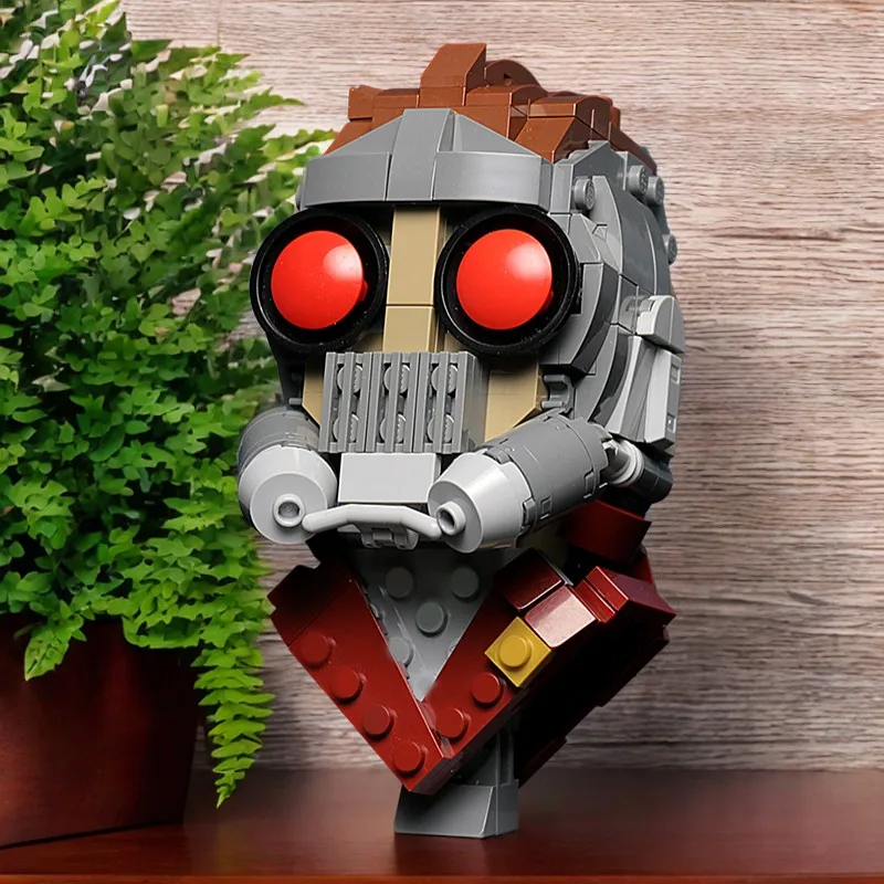 305 шт. Moc Custom Star-Lord Bust Mod, строительная модель, блоки, креативная сборка, кирпичи, игрушки, образовательный подарок «сделай сам»
305 шт. Moc Custom Star-Lord Bust Mod, строительная модель, блоки, креативная сборка, кирпичи, игрушки, образовательный подарок «сделай сам»