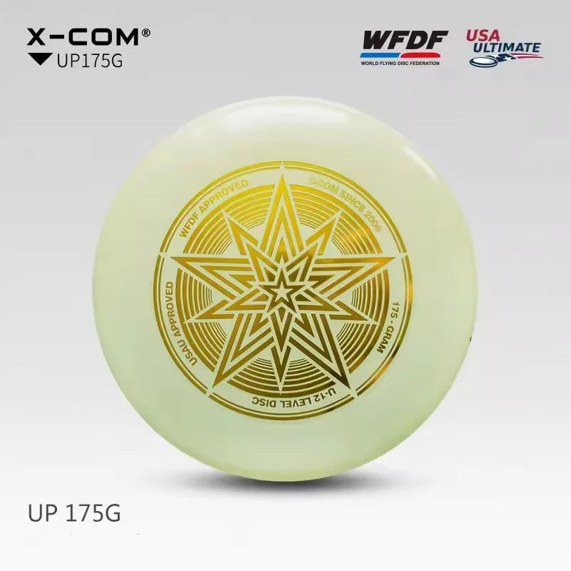 XCOM X-COM Professional Ultimate Flying Disc Certified by WFDF 175g 4 Colors With Storage Bag
XCOM X-COM Professional Ultimate Flying Disc Certified by WFDF 175g 4 Colors With Storage Bag