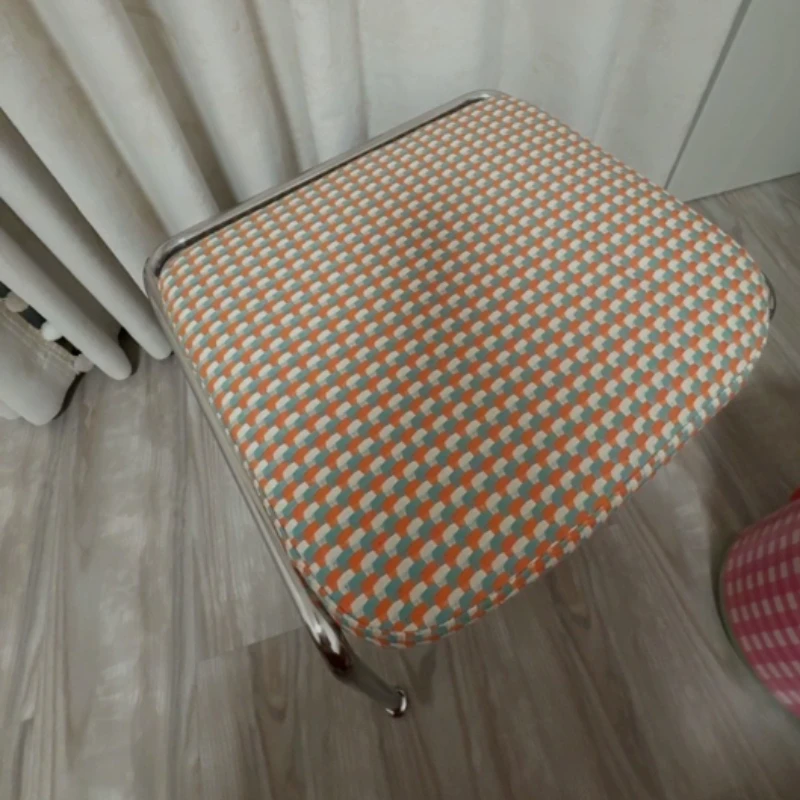 Stainless Steel Linen Fabric Single Stool, Soft Padded Makeup Stool for Bedroom, Shoe Changing Bench for Entryway, Home Decor
Stainless Steel Linen Fabric Single Stool, Soft Padded Makeup Stool for Bedroom, Shoe Changing Bench for Entryway, Home Decor