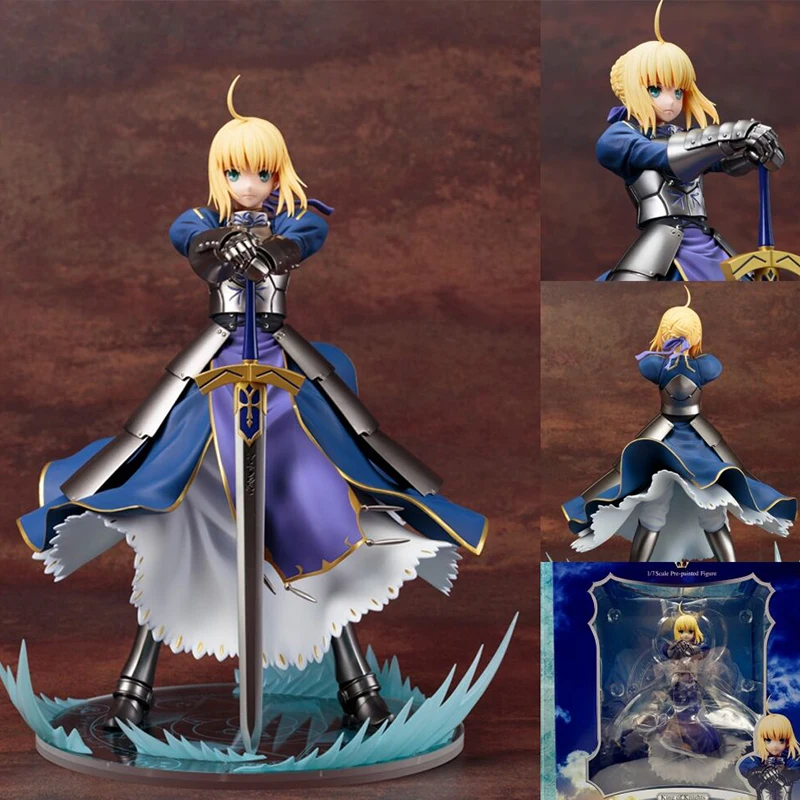 Fate/stay Night Figures Saber Altria Pendragon Knight The Holy Grail War Anime PVC Action Figure Doll Decoration Model Gift Toys
Fate/stay Night Figures Saber Altria Pendragon Knight The Holy Grail War Anime PVC Action Figure Doll Decoration Model Gift Toys