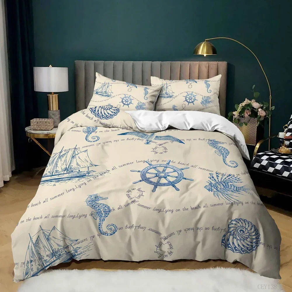 Ocean Bedding Set King/Queen Size Nautical Coastal Bedding,hippocampus Comforter Cover For Kid Boys Girls,Sea Animal Duvet Cover
Ocean Bedding Set King/Queen Size Nautical Coastal Bedding,hippocampus Comforter Cover For Kid Boys Girls,Sea Animal Duvet Cover