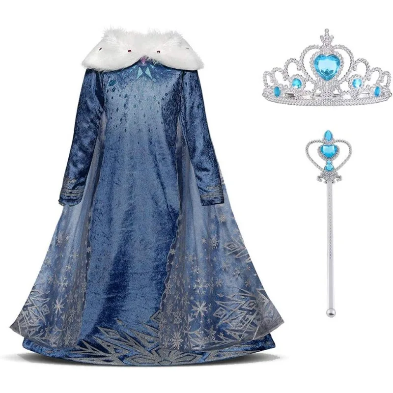 Princess Cosplay Costume Deluxe Fancy Dress with Fairy Wand Crown for Girls Christmas Birthday Party Carnival Roleplay Gift
Princess Cosplay Costume Deluxe Fancy Dress with Fairy Wand Crown for Girls Christmas Birthday Party Carnival Roleplay Gift