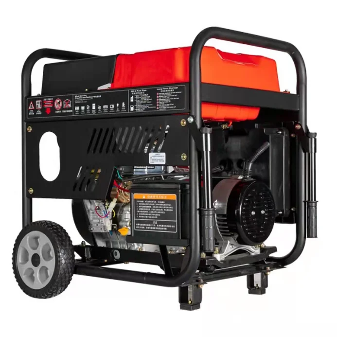 Small Outdoor Generator Set, Portable Home and Commercial Silent Generator, 3kW/5kW Single-phase 220V
Small Outdoor Generator Set, Portable Home and Commercial Silent Generator, 3kW/5kW Single-phase 220V