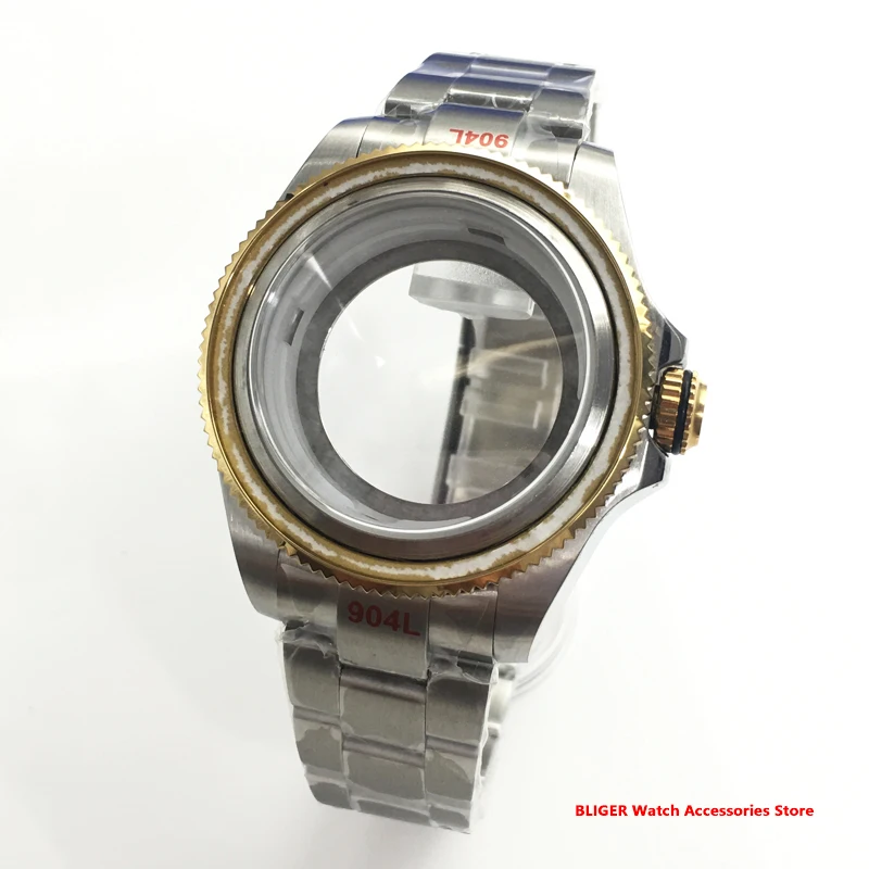 Bliger 43mm Watch Case Sapphire Glass Fit NH3435 NH36 ETA2824 2836 Miyota8215 8215 DG2813 3804 PT5000 Movement Steel Strap
Bliger 43mm Watch Case Sapphire Glass Fit NH3435 NH36 ETA2824 2836 Miyota8215 8215 DG2813 3804 PT5000 Movement Steel Strap