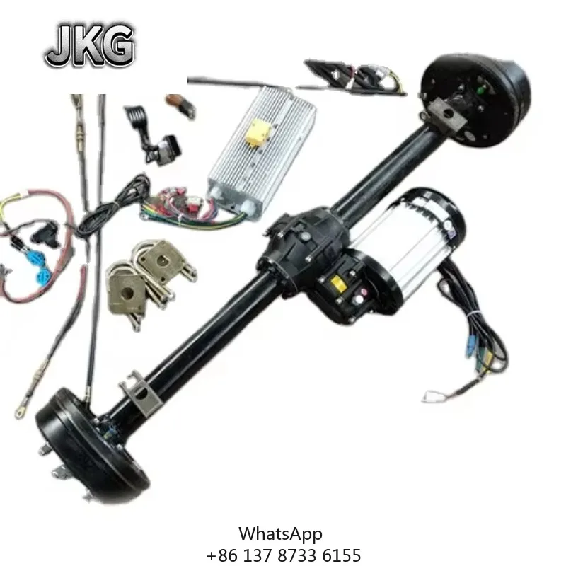 Trailer Brake Truck Portal Car Rear DC Motor And Differential 7 Kw Electric Motor And Axle For Go Kart
Trailer Brake Truck Portal Car Rear DC Motor And Differential 7 Kw Electric Motor And Axle For Go Kart