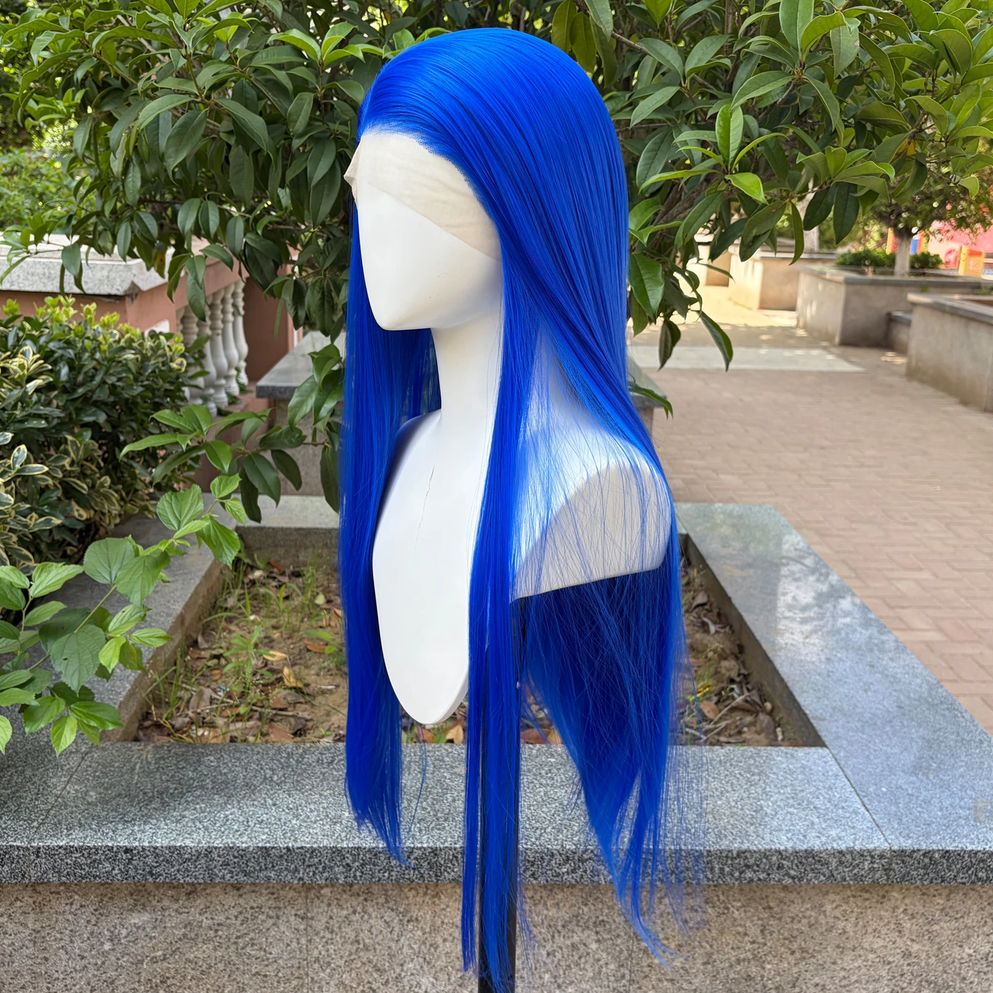 Sapphire Blue Straight 13×4 Lace Front Wigs Synthetic Heat Resistant Glueless Lace Wig for Women Cosplay Party Wig 26inch
Sapphire Blue Straight 13×4 Lace Front Wigs Synthetic Heat Resistant Glueless Lace Wig for Women Cosplay Party Wig 26inch