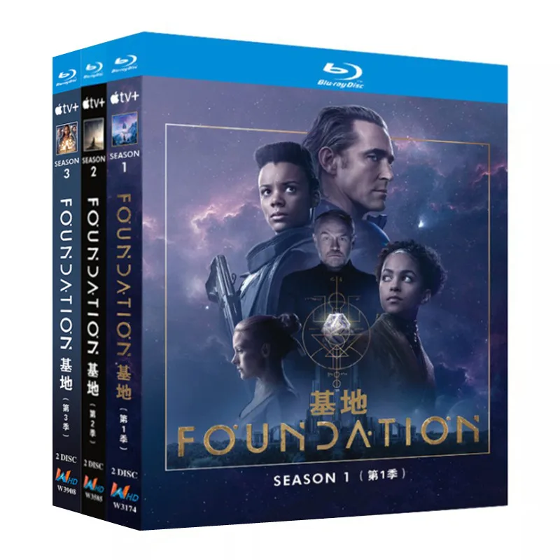 Blu-ray Ultra HD TV Series Foundation Seasons 1-3 BD Discs
Blu-ray Ultra HD TV Series Foundation Seasons 1-3 BD Discs