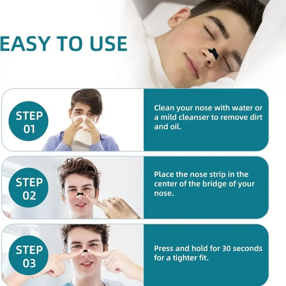 30Pcs Hypoallergenic Nose Strips Breathable Non-Invasive Breath Nasal Strips Nasal Congestion Anti-Snoring Sticker
30Pcs Hypoallergenic Nose Strips Breathable Non-Invasive Breath Nasal Strips Nasal Congestion Anti-Snoring Sticker